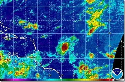 Tropical Storm Ingrid Forms About 800 Miles East of the Lesser Antilles.