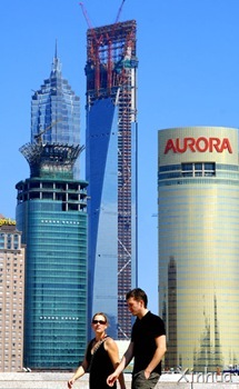 china's tallest building, shanghai world financial cente