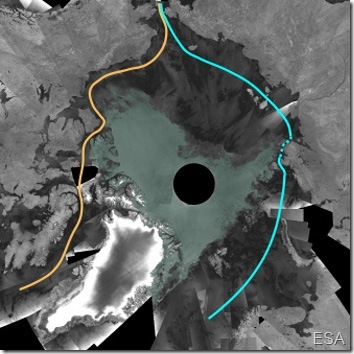 melting arctic ice opens northwest passage
