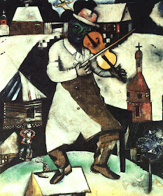 marc chagall, de vioolspeler