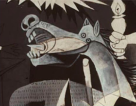 pablo picasso, guernica (detail)