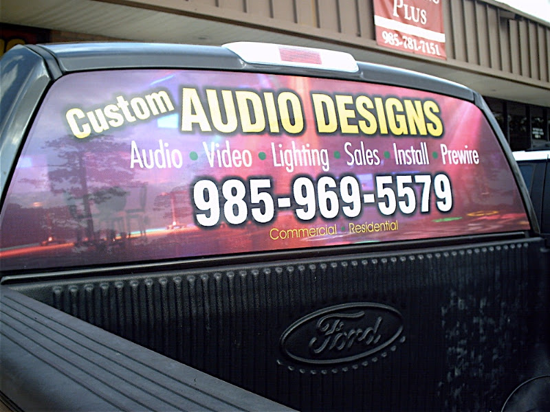 Custom Audio windows – ExpoSigns
