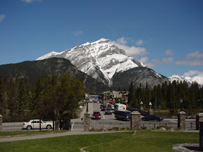 バンフを囲む山々 Banff拾遺