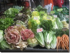 Lettuce at Bern market