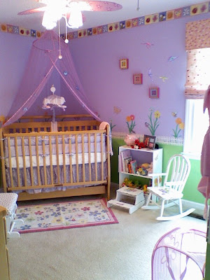 baby girl nursery. Baby Girl Nursery - Garden