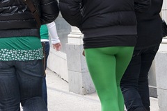 green butt