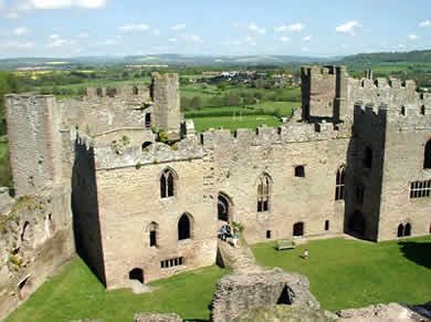 ludlow castle canvas