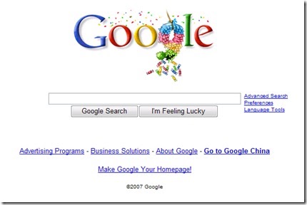 Google’s 9th Birthday