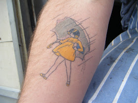 Female Picture-Fee Tattoo Design