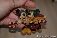 Mickey and Minnie Christmas Ornament