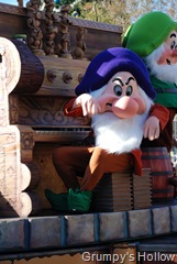 Grumpy in Mickey's Dreams Come True Parade