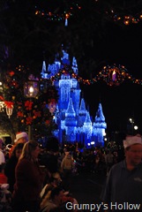 Cinderella Castle with Dream Lights from Main Street