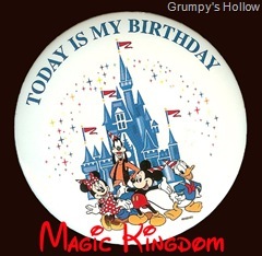 Magic Kingdom Birthday Button