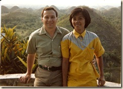steve & lucy at chocolate hills