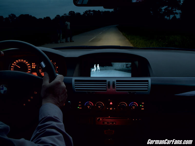 This car, BMW Night Vision Car has a video monitor inside, which will help driver to see even in the darker